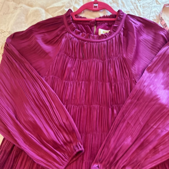 Maeve by Anthropologie purple dress sz MP - Picture 4 of 10